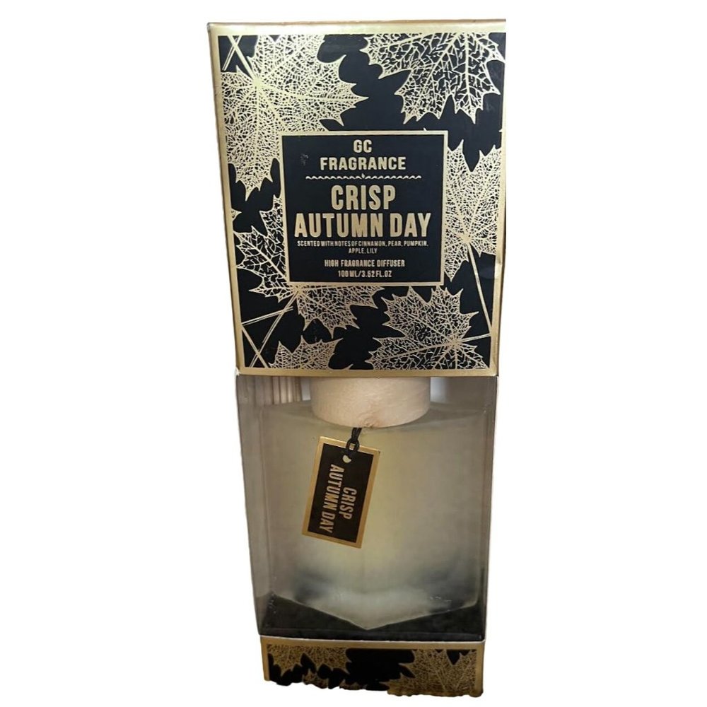 GC Fragrance Autumn Crisp High Fragrance Diffuser NEW 3.52 fl. oz